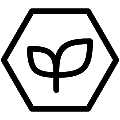 Organic Noney Vector SVG Line Icon