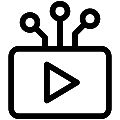 Ai Video Generator Vector SVG Icon