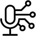 Ai Voice Generator Vector SVG Icon