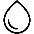 Drop Vector SVG Line Icon