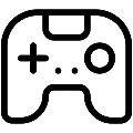 Gamepad Vector SVG Line Icon
