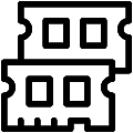 Ram 2 Vector SVG Line Icon