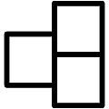 Paving Slabs Vector SVG Line Icon