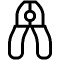 Pliers Vector SVG Line Icon