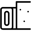 Rock Wool Insulation Vector SVG Line Icon