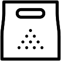Sand Bag 2 Vector SVG Line Icon