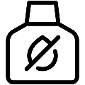 Solvent Bottle Vector SVG Line Icon