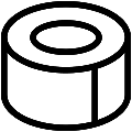 Transparent Tape Vector SVG Line Icon
