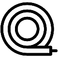 Wire Roll Vector SVG Line Icon