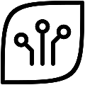 Eco Electronics Vector SVG Line Icon