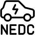 Nedc Ev Test Vector SVG Line Icon