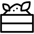 Composting Vector SVG Line Icon