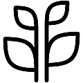 Hedge Vector SVG Line Icon