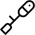 Pole Saw Vector SVG Line Icon
