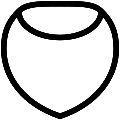 Hazelnut Vector SVG Line Icon