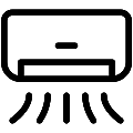 Air Conditioner Vector SVG Line Icon