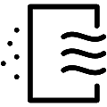 Air Filter Vector SVG Line Icon