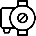Circulation Pump Vector SVG Line Icon