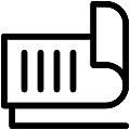 Floor Convector 2 Vector SVG Line Icon