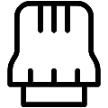 Thermostatic Head Vector SVG Line Icon