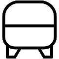 Water Pressure Tank Vector SVG Line Icon