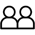 Users Vector SVG Line Icon