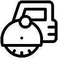 Wall Chaser Vector SVG Line Icon