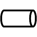 Pipe Straight 2 Vector SVG Line Icon