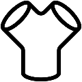 Y Pipe Vector SVG Line Icon