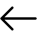 UI Arrow Left Vector SVG Icon