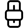 UI Automatic Transmission Vector SVG Line Icon