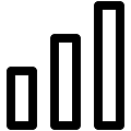 UI Bar Chart 2 Vector SVG Icon
