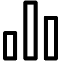 UI Bar Chart Vector SVG Icon
