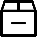 UI Box Minus Vector SVG Line Icon