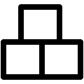 UI Boxes 2 Vector SVG Line Icon