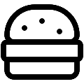 UI Burger 2 Vector SVG Line Icon
