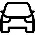 UI Car Vector SVG Line Icon