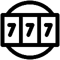 UI Casino Vector SVG Line Icon