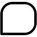 UI Chat Message Vector SVG Icon