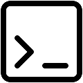 UI Command Vector SVG Line Icon