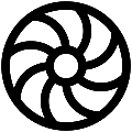 UI Computer Cooler Vector SVG Line Icon