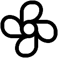 UI Fan Vector SVG Line Icon