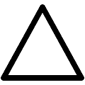 UI Fire Element Trine Vector SVG Line Icon