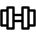 UI Gym Vector SVG Line Icon
