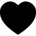 UI Heart Solid Vector SVG Icon