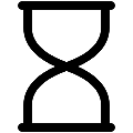 UI Hourglass Vector SVG Icon