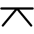 UI Inconjunct Astrology Vector SVG Line Icon
