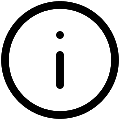 UI Information Circle Vector SVG Icon