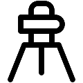 UI Laser Level Vector SVG Line Icon