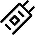 UI Led Strip Vector SVG Line Icon